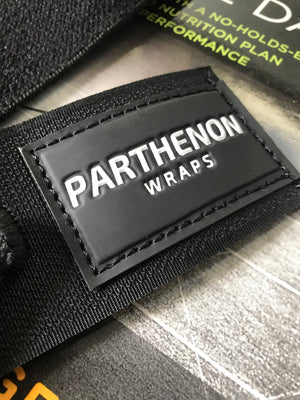 Parthenon Wrist Wraps in Black