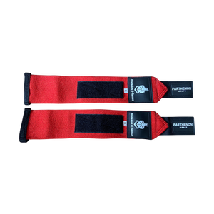 Parthenon Wrist Wraps in Red